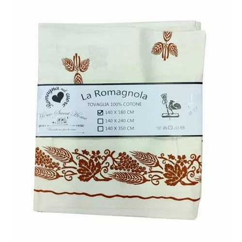 tovaglia romagnola ruggine