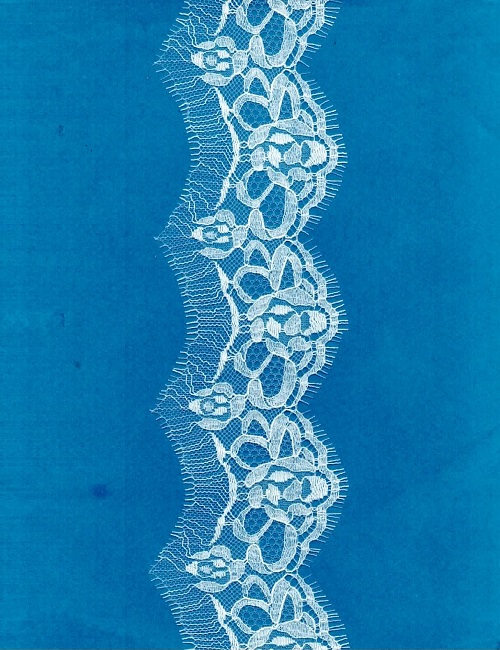 dentelle bianco seta