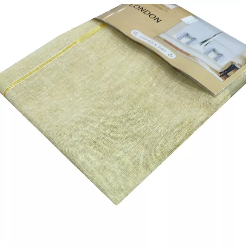 Tenda regolabile con nastrino giallino
