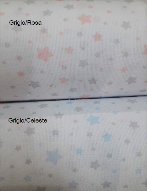 piquet con stelle cotone 100%