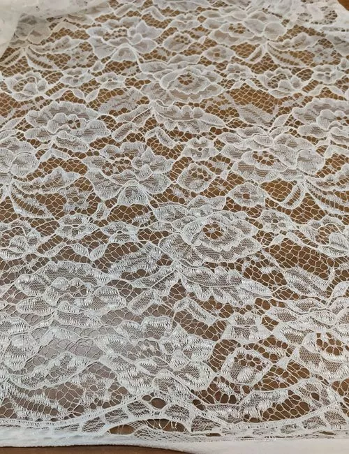 pizzo sperod&egrave; bianco seta
