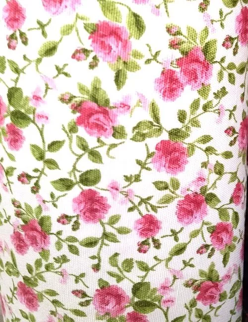 canvas fiorellino rosa