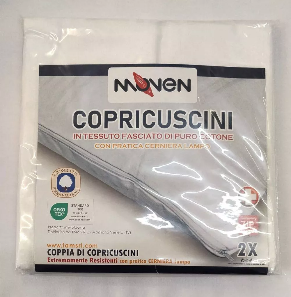 copricuscino 2 pezzi 