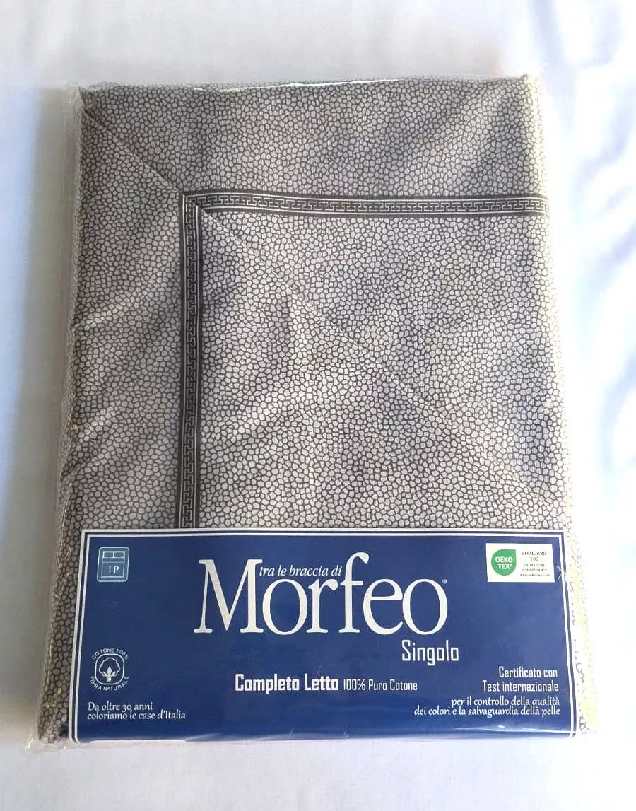 Completo lenzuola singolo tipo borbonese