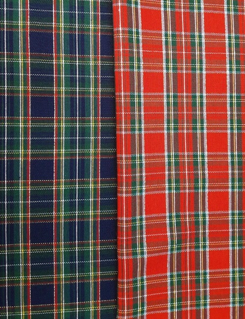 tartan cotone per hobby creativi